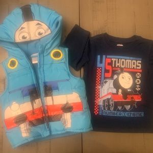 2T Thomas The Train Shirt And Vest